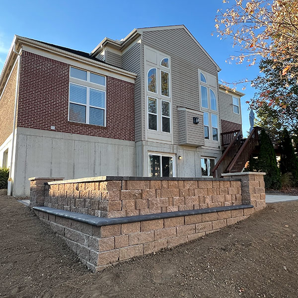 Hardscape patio project